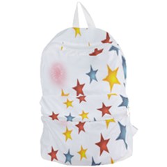 Star Rainbow Foldable Lightweight Backpack by Alisyart