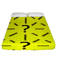 Crime Investigation Police Fitted Sheet (king Size) by Alisyart