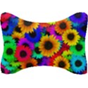 Sunflower Colorful Seat Head Rest Cushion View1