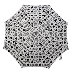 Xo Valentines Day Pattern Hook Handle Umbrellas (large) by Valentinaart