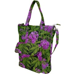Stratford Garden Phlox Shoulder Tote Bag by Riverwoman