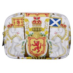 Royal Coat Of Arms Of Kingdom Of Scotland, 1603-1707 Make Up Pouch (small) by abbeyz71