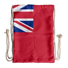 Civil Ensign Of United Kingdom Drawstring Bag (large) by abbeyz71