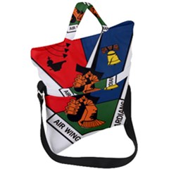 United States Navy Carrier Air Wing Thirteen Insignia Fold Over Handle Tote Bag by abbeyz71