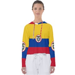 Coat Of Arms Of The Colombian Navy Women s Slouchy Sweat by abbeyz71