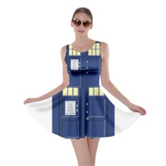 Tardis Doctor Who Time Travel Skater Dress by Wegoenart