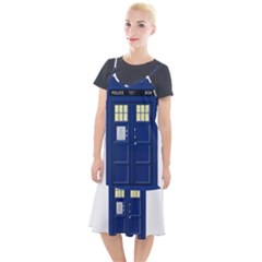 Tardis Doctor Who Time Travel Camis Fishtail Dress by Wegoenart