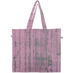 Old Pink Wood Wall Canvas Travel Bag by snowwhitegirl