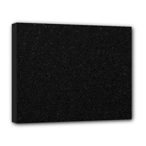 Black Glitter Deluxe Canvas 20  X 16  (stretched) by snowwhitegirl