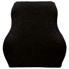 Black Glitter Car Seat Velour Cushion  by snowwhitegirl