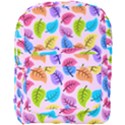 Colorful Leaves Full Print Backpack View1