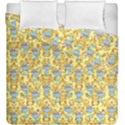 Paisley Yellow Sundaes Duvet Cover Double Side (King Size) View1