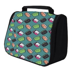 That Is How I Roll - Turquoise Full Print Travel Pouch (small) by WensdaiAmbrose