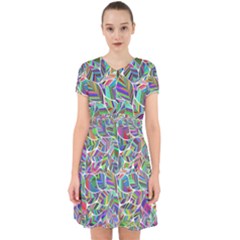 Leaves Leaf Nature Ecological Adorable In Chiffon Dress by Mariart