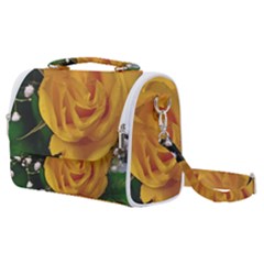 Yellow Rose Satchel Shoulder Bag by Riverwoman