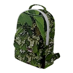 Garden Of The Phoenix  Flap Pocket Backpack (large) by Riverwoman