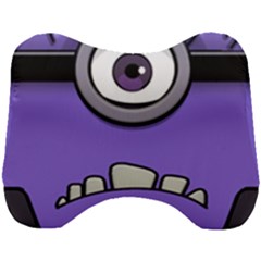 Evil Purple Head Support Cushion by Sudhe