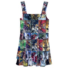 Comic Book Images Kids  Layered Skirt Swimsuit by Sudhe