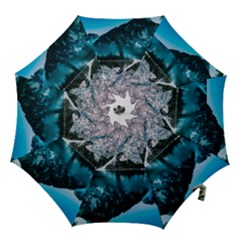 Daylight Forest Glossy Lake Hook Handle Umbrellas (medium) by Sudhe