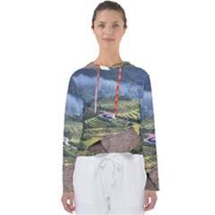 Rock Scenery The H Mong People Home Women s Slouchy Sweat by Sudhe