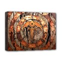 Queensryche Heavy Metal Hard Rock Bands Logo On Wood Deluxe Canvas 16  x 12  (Stretched)  View1