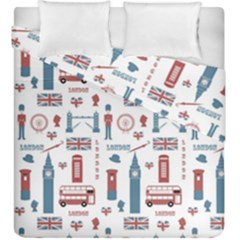 London Love Duvet Cover Double Side (king Size) by lucia