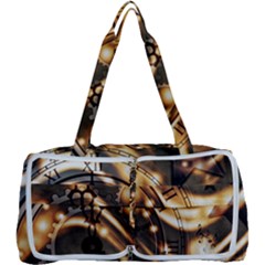 Time Clock Star Hour Day Night Multi Function Bag by Alisyart