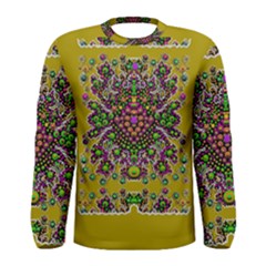 Ornate Dots And Decorative Colors Men s Long Sleeve Tee by pepitasart