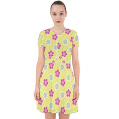 Traditional Patterns Plum Adorable In Chiffon Dress by Mariart