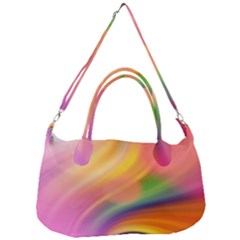 Wave Watercolor Watercolour Removal Strap Handbag by Pakrebo