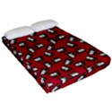 Bento Lunch Red Fitted Sheet (Queen Size) View2