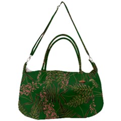 Fern Dark Green Removal Strap Handbag by snowwhitegirl