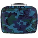 Camouflage Blue Full Print Lunch Bag View2