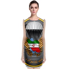 Insignia Of Iranian Army 55th Airborne Brigade Classic Sleeveless Midi Dress by abbeyz71