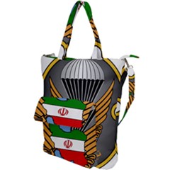 Insignia Of Iranian Army 55th Airborne Brigade Shoulder Tote Bag by abbeyz71