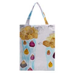 Rose Petal Shower Classic Tote Bag by okhismakingart