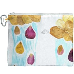 Rose Petal Shower Canvas Cosmetic Bag (xxxl) by okhismakingart