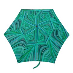 Electric Field Art Xxxi Mini Folding Umbrellas by okhismakingart