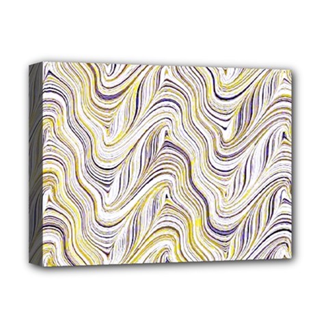 Electric Field Art Xxxvii Deluxe Canvas 16  X 12  (stretched)  by okhismakingart