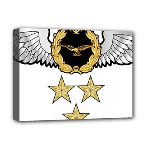 Iranian Army Aviation Pilot First Class Wing Deluxe Canvas 16  X 12  (stretched)  by abbeyz71