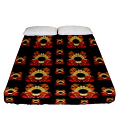 Sweets And  Candy As Decorative Fitted Sheet (queen Size) by pepitasart