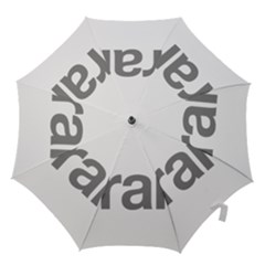 Theranos Logo Hook Handle Umbrellas (medium) by milliahood