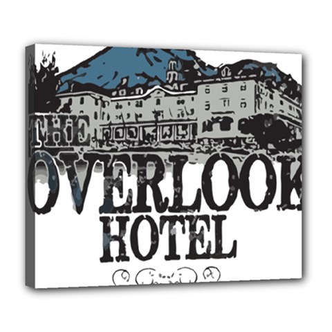 The Overlook Hotel Merch Deluxe Canvas 24  X 20  (stretched) by milliahood