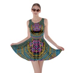 The  Only Way To Freedom And Dignity Ornate Skater Dress by pepitasart