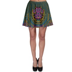 The  Only Way To Freedom And Dignity Ornate Skater Skirt by pepitasart