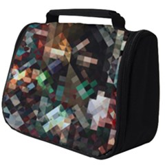 Abstract Texture Desktop Full Print Travel Pouch (big) by HermanTelo