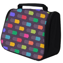 Background Colorful Geometric Full Print Travel Pouch (big) by HermanTelo