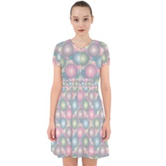 Seamless Pattern Pastels Background Adorable In Chiffon Dress by HermanTelo
