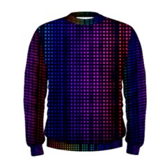 Abstract Background Plaid Men s Sweatshirt by HermanTelo