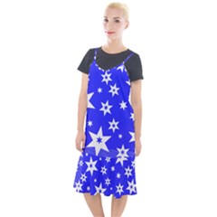 Star Background Pattern Advent Camis Fishtail Dress by HermanTelo